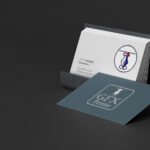 Business Card | Visiting card | White Ink Business Card Matt Laminated