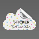 Custom Shape Stickers