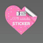 Custom Shape Stickers