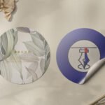 Round Sticker Glossy Lamination