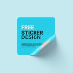 Paper sticker