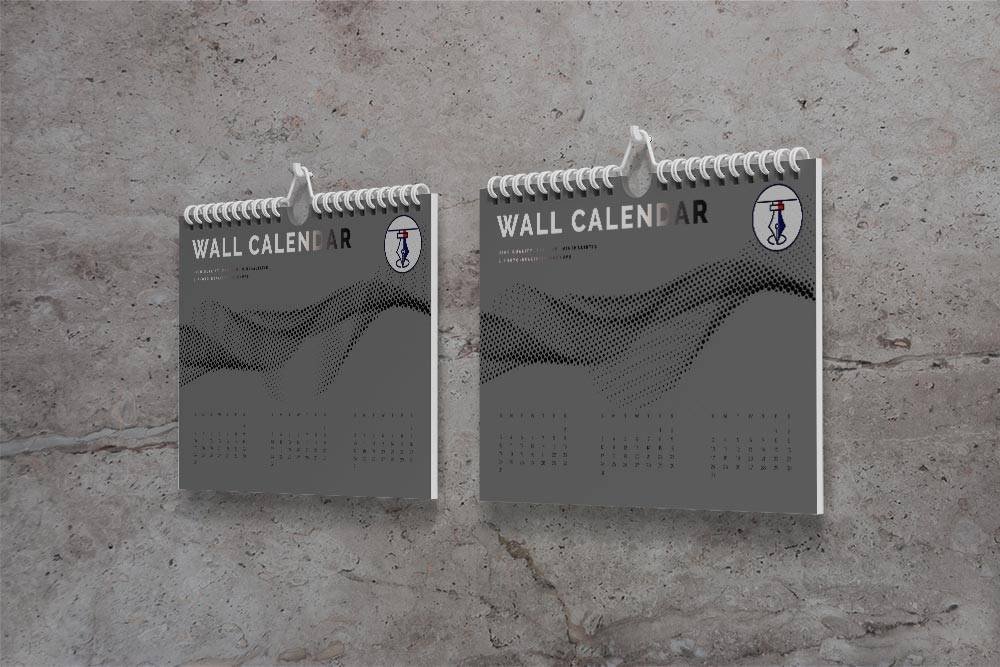 Custom A3 Wall Calendar Printing in Dubai, UAE with GFX Printer