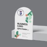 Business Card | Visiting card | Half-Circle Business Card