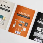 custom A3 Flyer printing in Dubai, UAE by GFX Printer