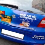 Car bumper stickers