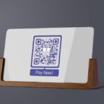 Acrylic QR code