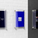 Acrylic poster frame