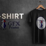 Custom Black T-shirt Printing in Dubai, UAE | GFX Printer