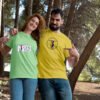 Custom Couple T-Shirt printing in Dubai, UAE | GFX Printer