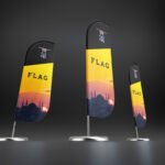 Custom advertising Flag